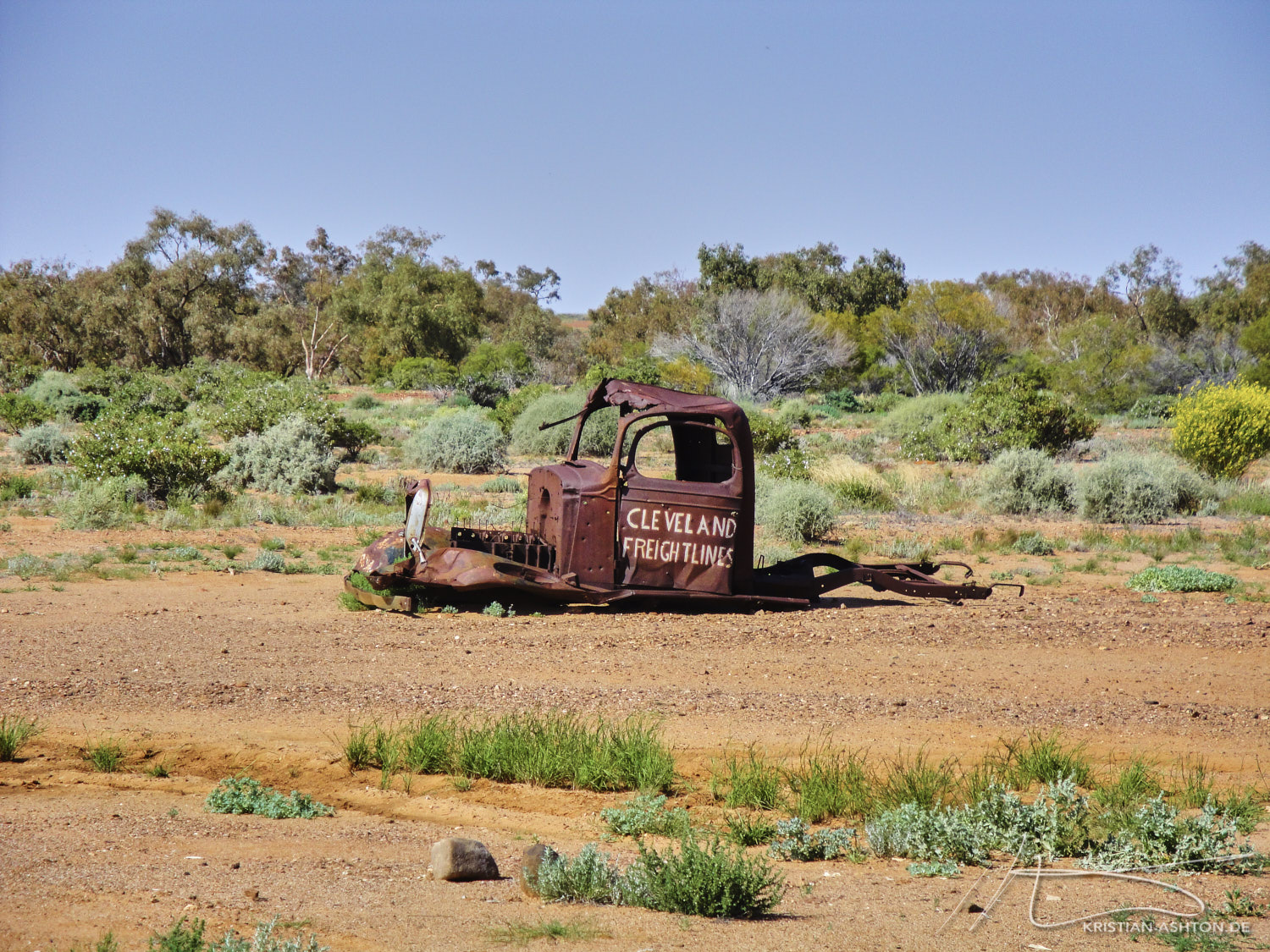 Along the old Ghan route