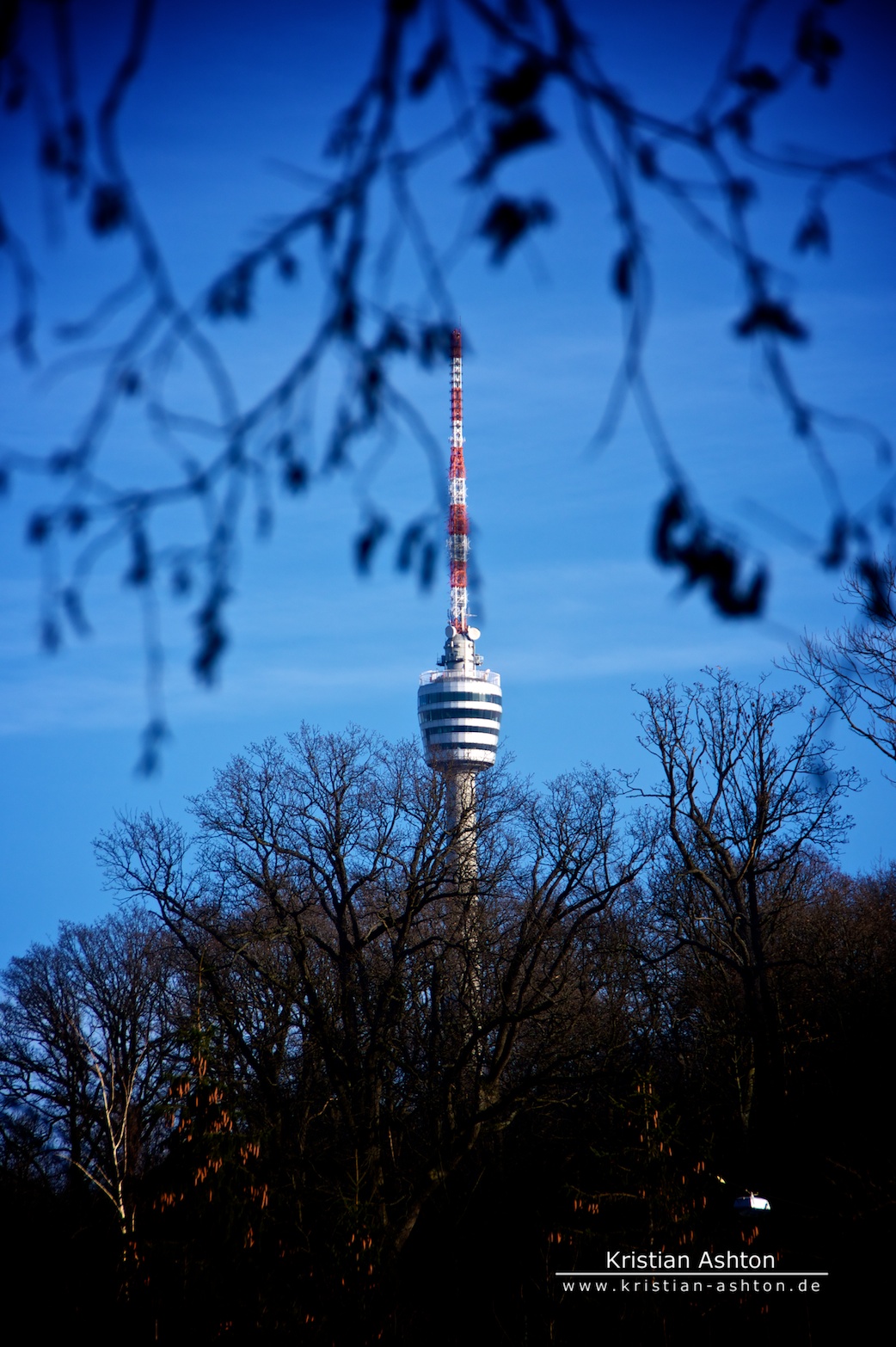 The landmark of Stuttgart - the TV tower