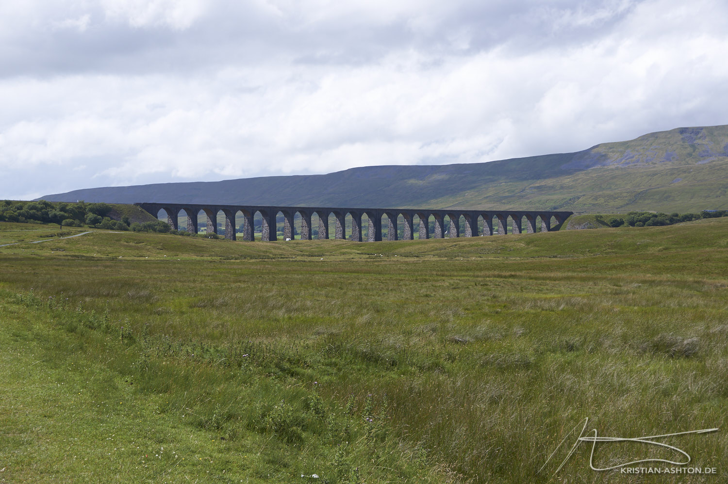 Ribblehead Viaduct - the longest railway viaduct on the Settle-Carlisle Railway