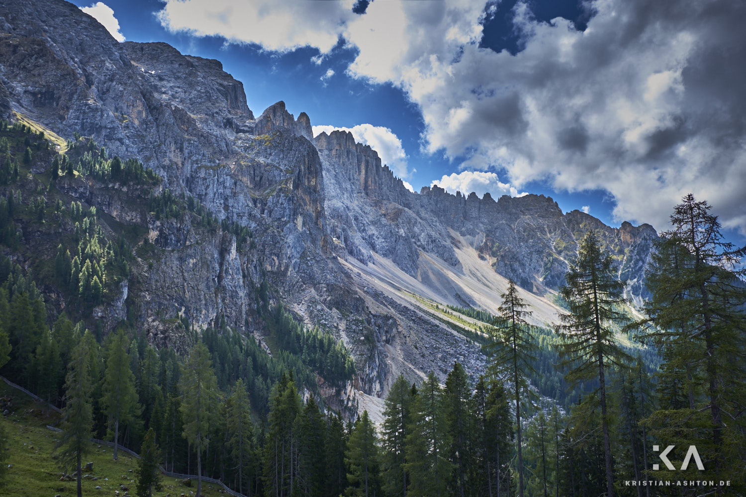 Fantastic views from Carezza Pass